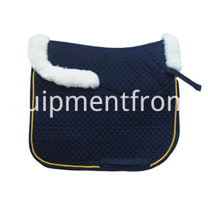 подкладка из овчины sheepskin saddle pad